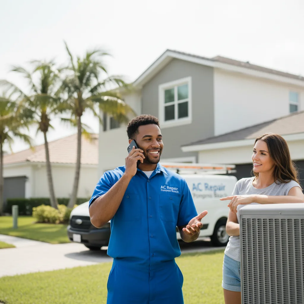 AC Repair Pompano Beach customer support in Redding